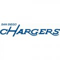 San Diego Chargers Script Logo  Light Iron-on Stickers (Heat Transfers)