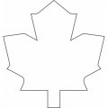 Toronto Maple Leafs Alternate Logo  Light Iron-on Stickers (Heat Transfers) version 2