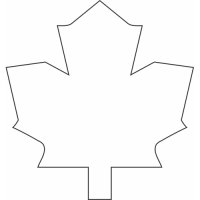 Toronto Maple Leafs Alternate Logo  Light Iron-on Stickers (Heat Transfers) version 2