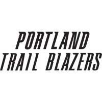 Portland Trail Blazers Script Logo  Light Iron-on Stickers (Heat Transfers)