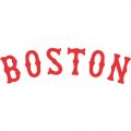 Boston Red Sox Script Logo  Light Iron-on Stickers (Heat Transfers) version 4