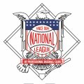 MLB National League Primary Logo  Light Iron-on Stickers (Heat Transfers)