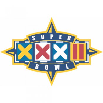 NFL Super Bowl Primary Logo  Light Iron-on Stickers (Heat Transfers)