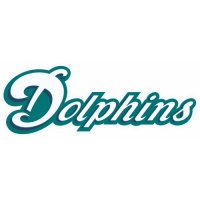 Miami Dolphins Script Logo  Light Iron-on Stickers (Heat Transfers) version 3