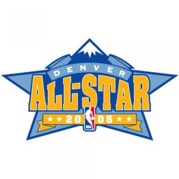 NBA All-Star Game Primary Logo  Light Iron-on Stickers (Heat Transfers)