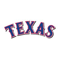 Texas Rangers Script Logo  Light Iron-on Stickers (Heat Transfers) version 1