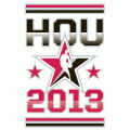 All Star Game 2012 13 Wordmark Logo Light Iron-on Stickers (Heat Transfers)