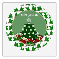 Personalized Christmas Decoration light-colored fabric iron on transfers Decal 3