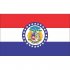 Missouri State Flag Light Iron On Stickers (Heat Transfers)