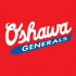 1984 85-2005 06 Oshawa Generals Alternate Logo Light Iron-on Stickers (Heat Transfers)