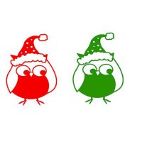 Personalized Christmas Decoration light-colored fabric iron on transfers Decal 15