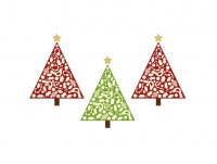 Personalized Christmas Decoration light-colored fabric iron on transfers Decal 5