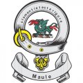 Maule Clan Badge Light Iron On Stickers (Heat Transfers)