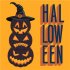 Halloween party shirt light-colored apparel iron on stickers 4