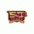 2005 06 Peterborough Petes Anniversary Logo Light Iron-on Stickers (Heat Transfers)