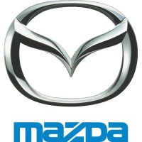 Mazda logo Light Iron On Stickers (Heat Transfers) version 2