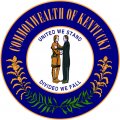 Kentucky Seal Light Iron On Stickers (Heat Transfers)