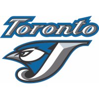 Toronto Blue Jays Script Logo  Light Iron-on Stickers (Heat Transfers)