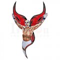 WWE Logo Light Iron-on Stickers (Heat Transfers) N2992