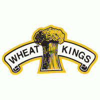 1986 87-2002 03 Brandon Wheat Kings Primary Logo Light Iron-on Stickers (Heat Transfers)