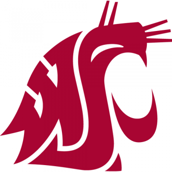 1995-Pres Washington State Cougars Primary Logo Light Iron-on Stickers (Heat Transfers)