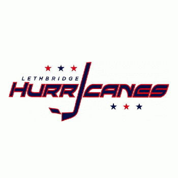 2011 12-2012 13 Lethbridge Hurricanes Primary Logo Light Iron-on Stickers (Heat Transfers)