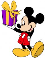 Mickey Mouse Birthday Present