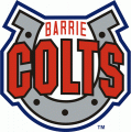 1995 96-Pres Barrie Colts Secondary Logo1 Light Iron-on Stickers (Heat Transfers)