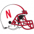 0-Pres Nebraska Cornhuskers Helmet Logo Light Iron-on Stickers (Heat Transfers)