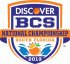 BCS Championship Game Primary Logos  Light Iron-on Stickers (Heat Transfers)