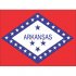 Arkansas State Flag Light Iron On Stickers (Heat Transfers)