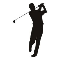 Golf Full Forward Swing