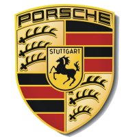 Porsche logo Light Iron On Stickers (Heat Transfers) version 2