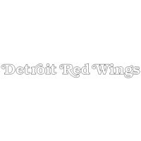 Detroit Red Wings Script Logo  Light Iron-on Stickers (Heat Transfers) version 2