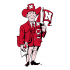 Nebraska Cornhuskers 1962-1973 Mascot Logo Light Iron-on Stickers (Heat Transfers)