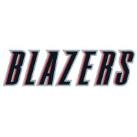 Portland Trail Blazers Script Logo  Light Iron-on Stickers (Heat Transfers)