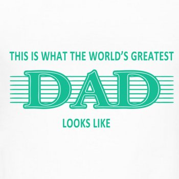 Father\'s Day T-shirts Light Iron On Stickers (Heat Transfers) 1