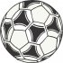 Soccer Light Iron-on Stickers (Heat Transfers) version 1