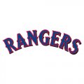 Texas Rangers Script Logo  Light Iron-on Stickers (Heat Transfers) version 2