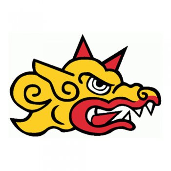 Barcelona Dragons Primary Logos  Light Iron-on Stickers (Heat Transfers)