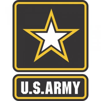 US Army logo light t shirt iron on transfer