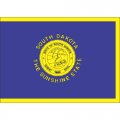 South Dakota State Flag Light Iron On Stickers (Heat Transfers)