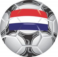 Netherlands Soccer Light Iron-on Stickers (Heat Transfers)