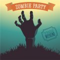 Halloween zombie party shirt Heat transfer