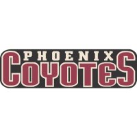 Phoenix Coyotes Script Logo  Light Iron-on Stickers (Heat Transfers)