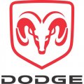 Dodge logo Light Iron On Stickers (Heat Transfers) version 1