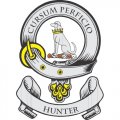 Hunter Clan Badge Light Iron On Stickers (Heat Transfers)