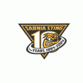 2003 04 Sarnia Sting Anniversary Logo Light Iron-on Stickers (Heat Transfers)