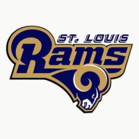 St. Louis Rams Script Logo  Light Iron-on Stickers (Heat Transfers) version 1