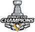 Pittsburgh Penguins 2017 Champion Logo Light Iron-on Stickers (Heat Transfers)